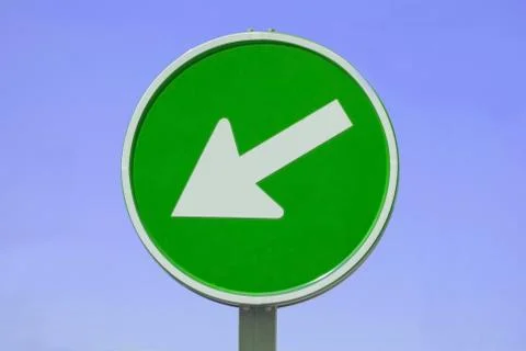 The greens going left Stock Photos