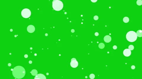 Greenscreen abstract lights effect video Stock Footage 244783422
