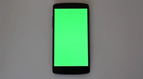 Greenscreen android still singlescrollup Stock Footage 52994061