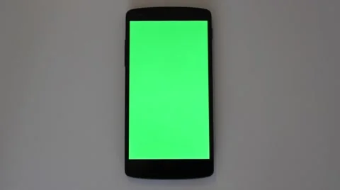 Greenscreen android still twoscrolldown Stock Footage 52993948