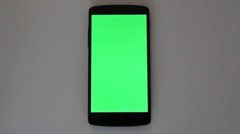 Greenscreen android still twoscrollright Stock Footage 52993943