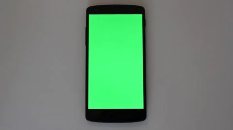 Greenscreen android still twoscrollup Stock Footage 52993951