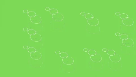 Greenscreen rain Stock Footage 283338468