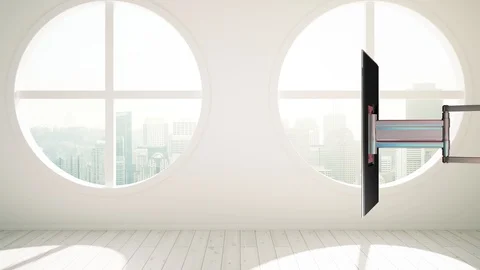 Greenscreen Virtual Set Background Stock Footage 106515353