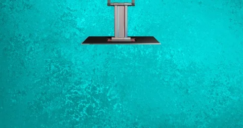 Greenscreen Virtual Set Background Video stock 106515663