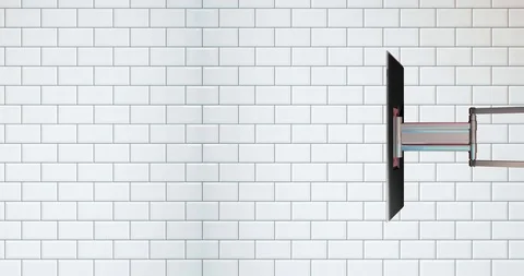 Greenscreen Virtual Set Background Video stock 106515717