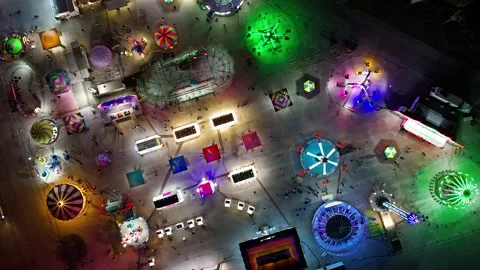 Greenspoint Carnival Hyperlapse Stock Footage 265048215