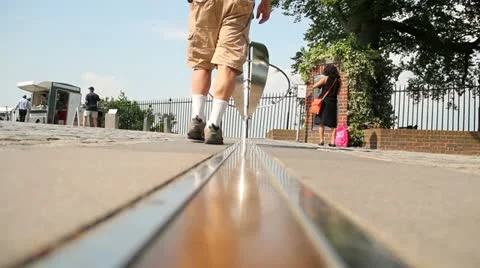 Greenwich mean time line Stock Footage 11127722