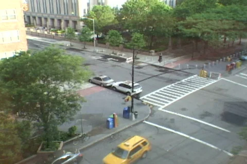 Greenwich Village Intersection Video stock 460428