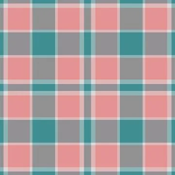Greeting background plaid vector, fashionable fabric seamless pattern. Hori.. Stock Illustration
