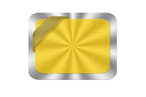 Greeting card button. Stock Illustration