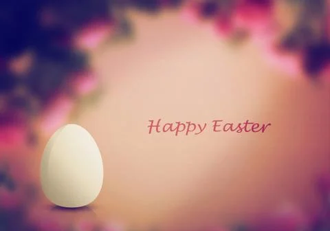Greeting card for easter Stock Illustration