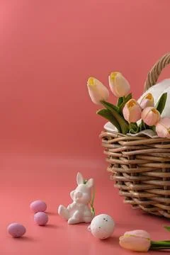 Greeting card for Easter Foto stock