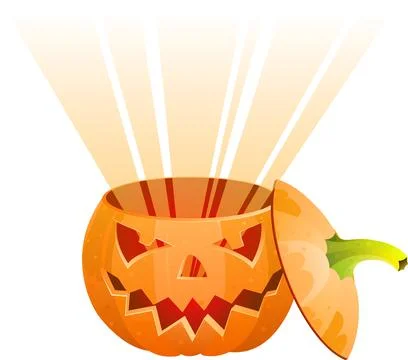Greeting Card Halloween Stock Illustration