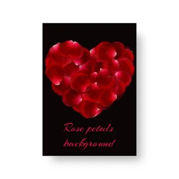 Greeting card with heart Illustrazione stock