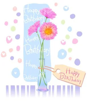 Greeting card Stock Illustration