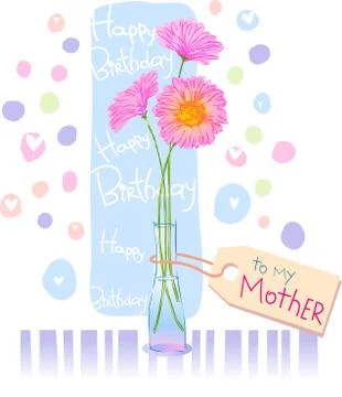 Greeting card Stock Illustration