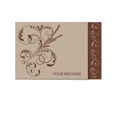 Greeting card Stock Illustration