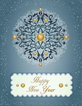 Greeting card. Stock Illustration