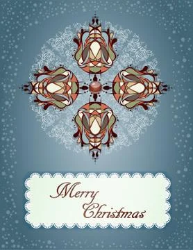 Greeting card. Stock Illustration