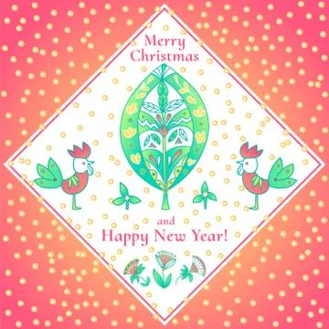 Greeting card Stock Illustration