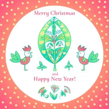 Greeting card Stock Illustration