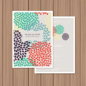 Greeting card Stock Illustration