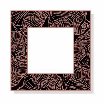 Greeting card, invitation with nautical elements. Vector composition. In memory 스톡 일러스트