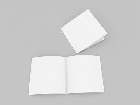 Greeting card layout on a gray background . Stock Illustration