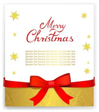 Greeting card or the certificate Stock Illustration