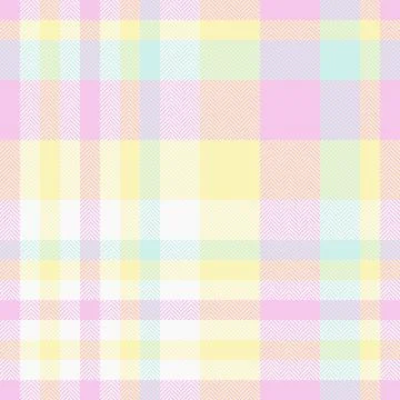 Greeting card pattern vector texture, rag check background textile. Easter .. Stock Illustration