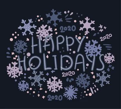 Greeting card vector template. Stock Illustration