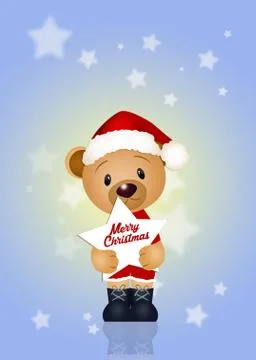 Greeting Christmas Stock Illustration