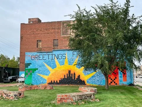 Greeting from Gratiot Stock Photos