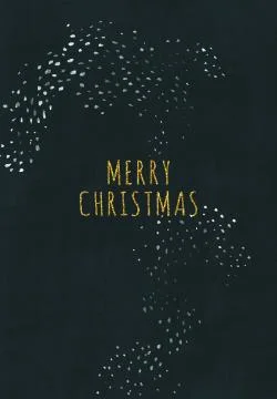 Greeting postcard Stock Illustration