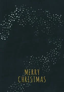 Greeting postcard Stock Illustration