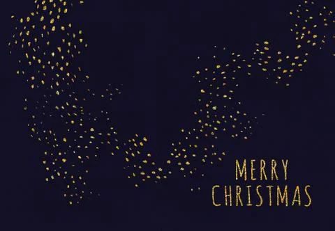 Greeting postcard Stock Illustration