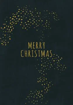 Greeting postcard Stock Illustration