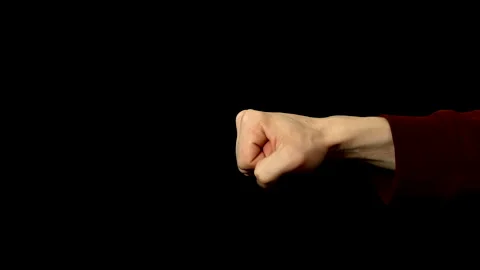 Greeting of two friends Stock Footage 198658717