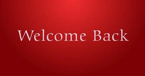 Greeting Welcome text animation pack. Glad You're Here Elegant Typography f.. Stock Illustration