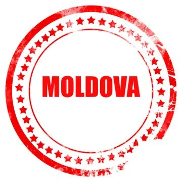 Greetings from moldova Stock Illustration