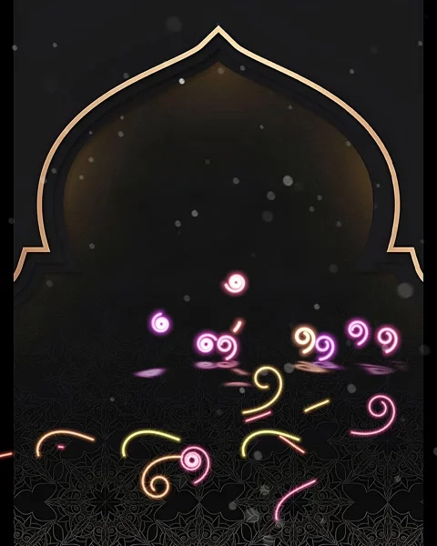 Greetings for the month of Ramadan Stock Footage 269128888