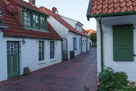 Greetsiel in the evening Foto stock