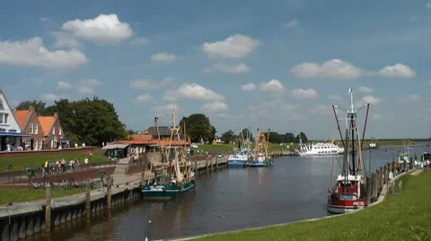 Greetsiel Stock Footage 8945042