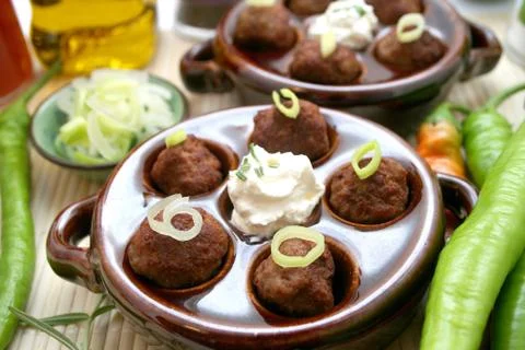 Greg meatballs Foto stock