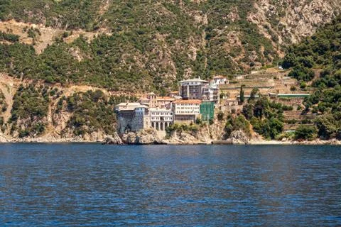 Gregoriou Monastery Stock Photos