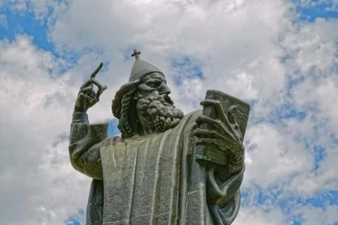 Gregory of Nin statue in Split Stock Photos