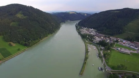 Grein in austria Video stock 92800482