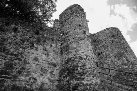 Gremi citadel and monastic complex with the Church of the Archangels in Kak.. Stock Photos