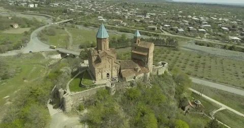The Gremi Monastery in Georgia Stock-Footage 75837919
